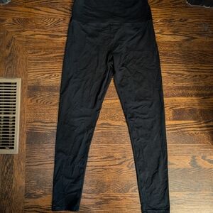 High-Waisted Black Leggings